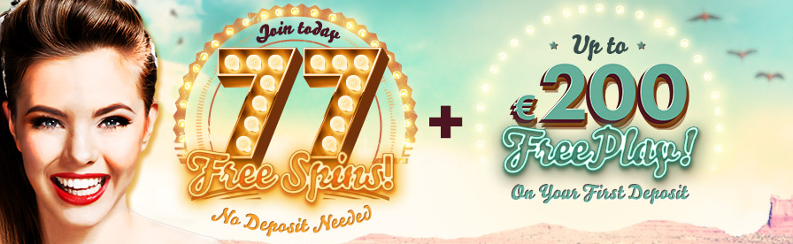 77 no deposit freespins